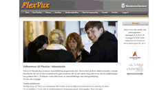 Desktop Screenshot of flexvux.nu